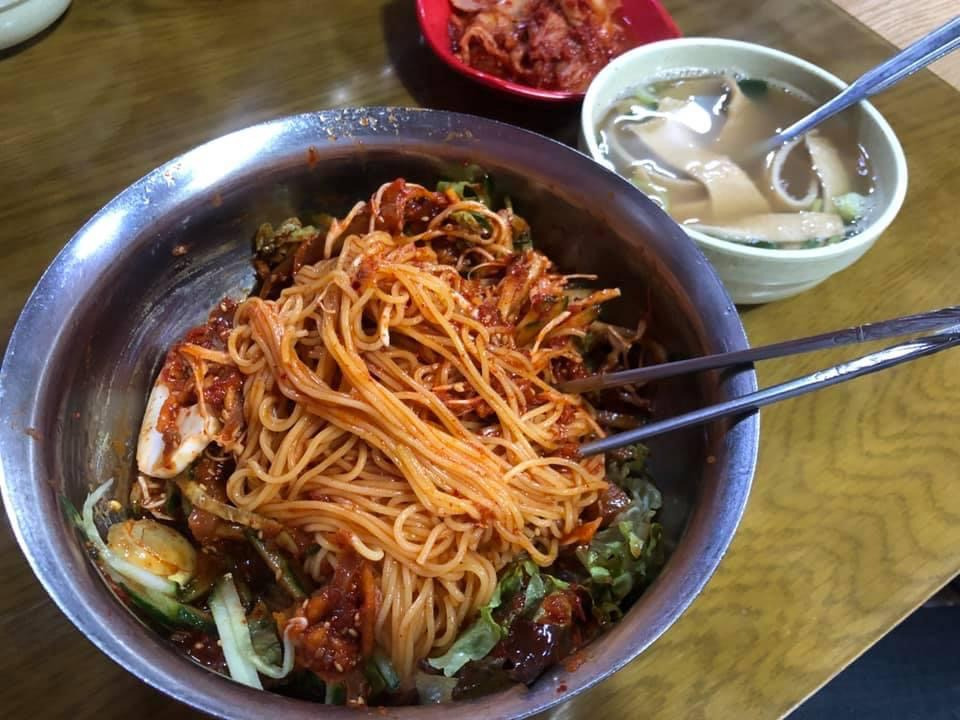 부산 수영 수영회국수 - 비빔국수 맛집