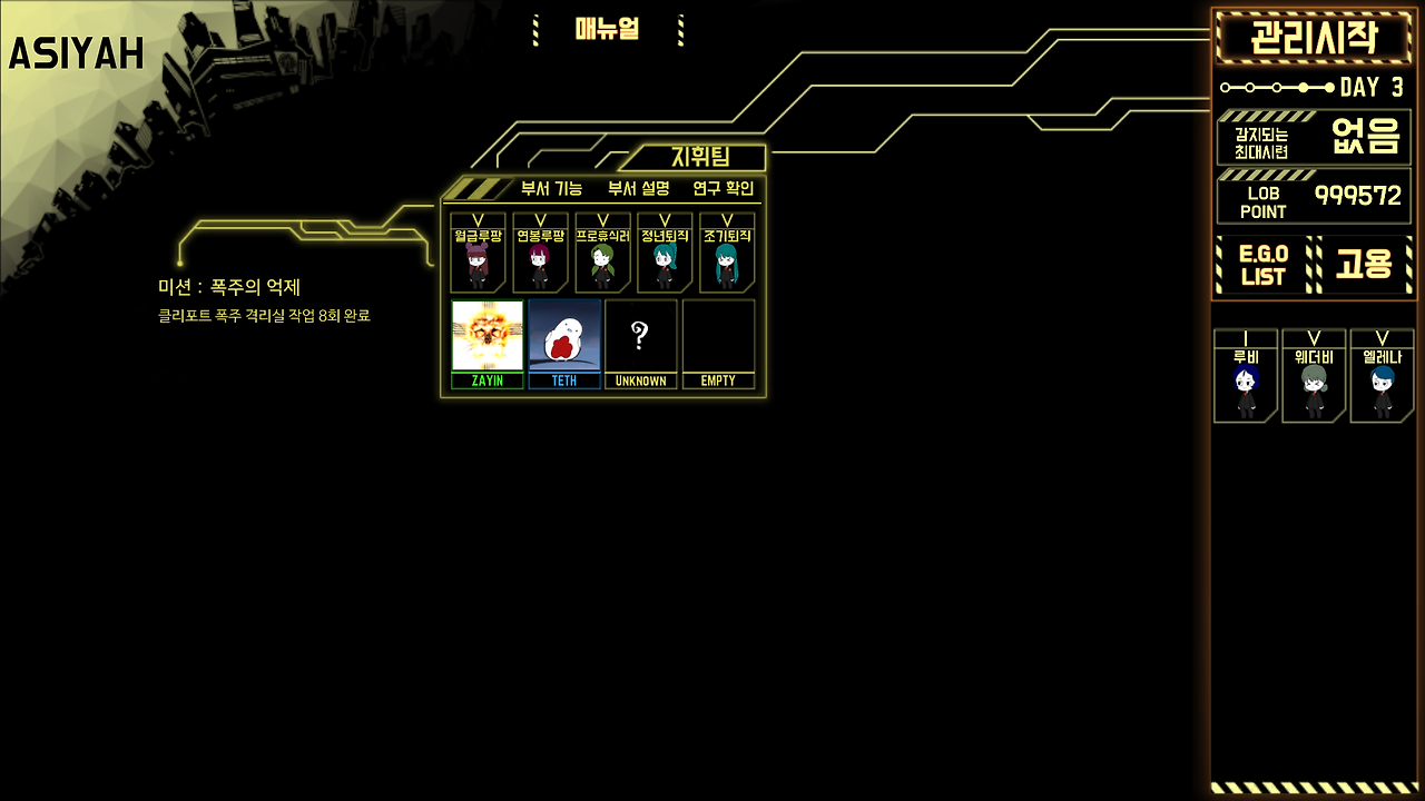 lobotomy corporation monster management simulation download free