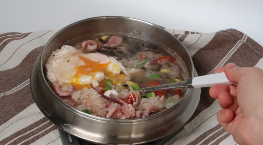 콩나물국밥 황금레시피 해장국으로 좋아요 (수란 쉽게 만드는 방법) 21 콩나물국밥-황금레시피