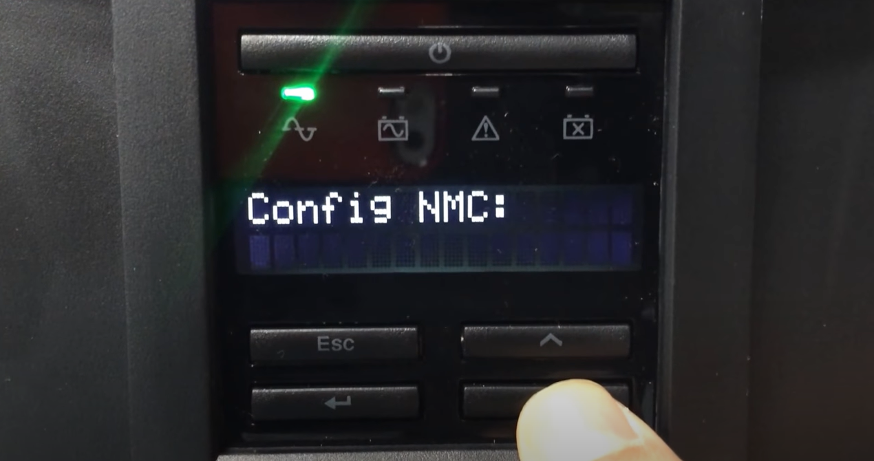 [네트워크] APC UPS(무정전전원공급기) IP설정, 변경 방법!