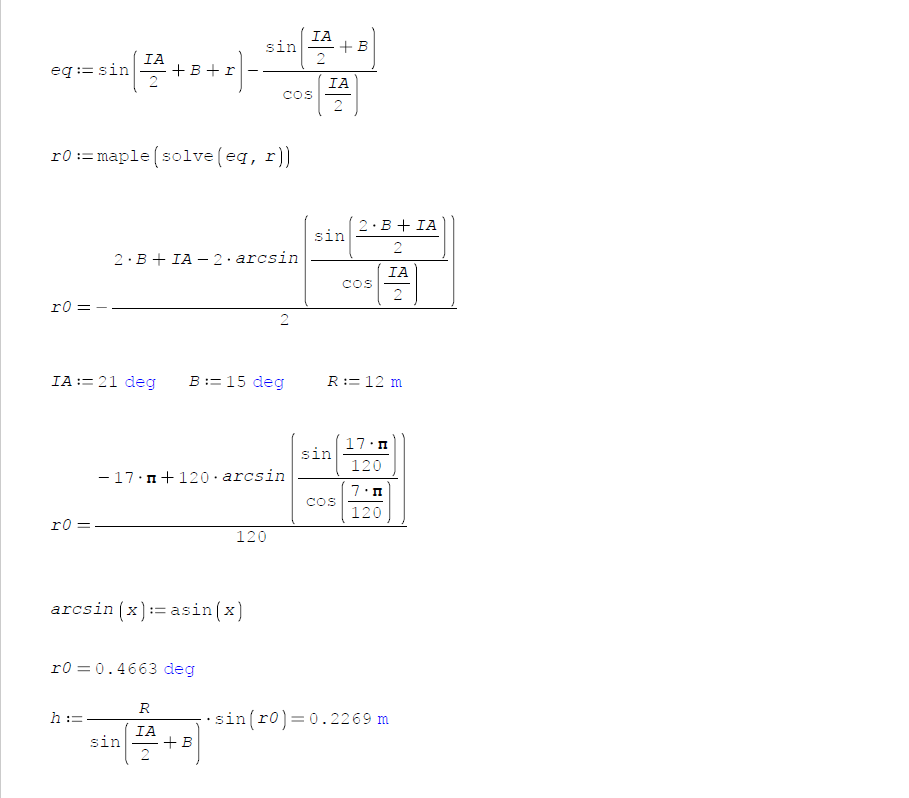 how to calculate distance x?