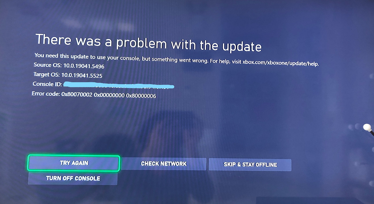 XBOX ONE X SSD교체 후 OS 설치