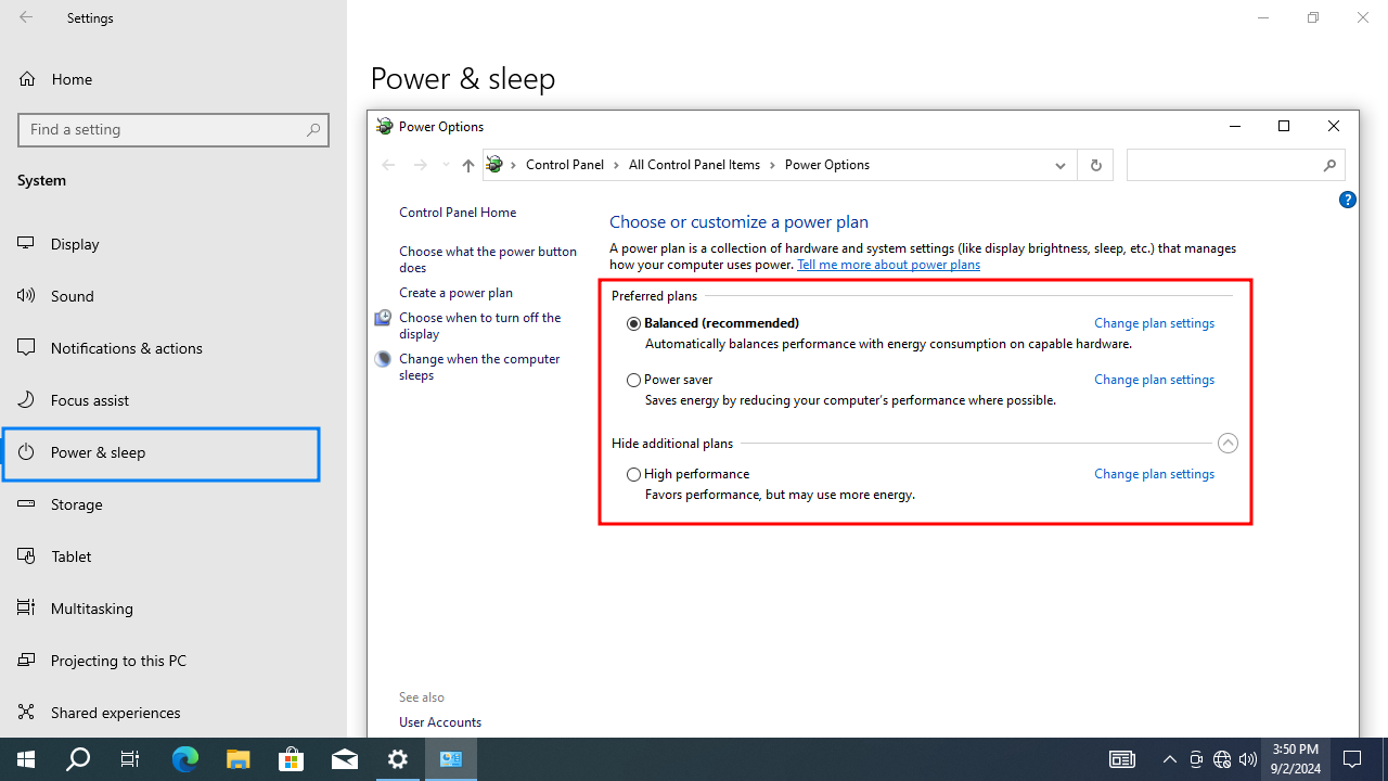 420 10 windows 10 settings control