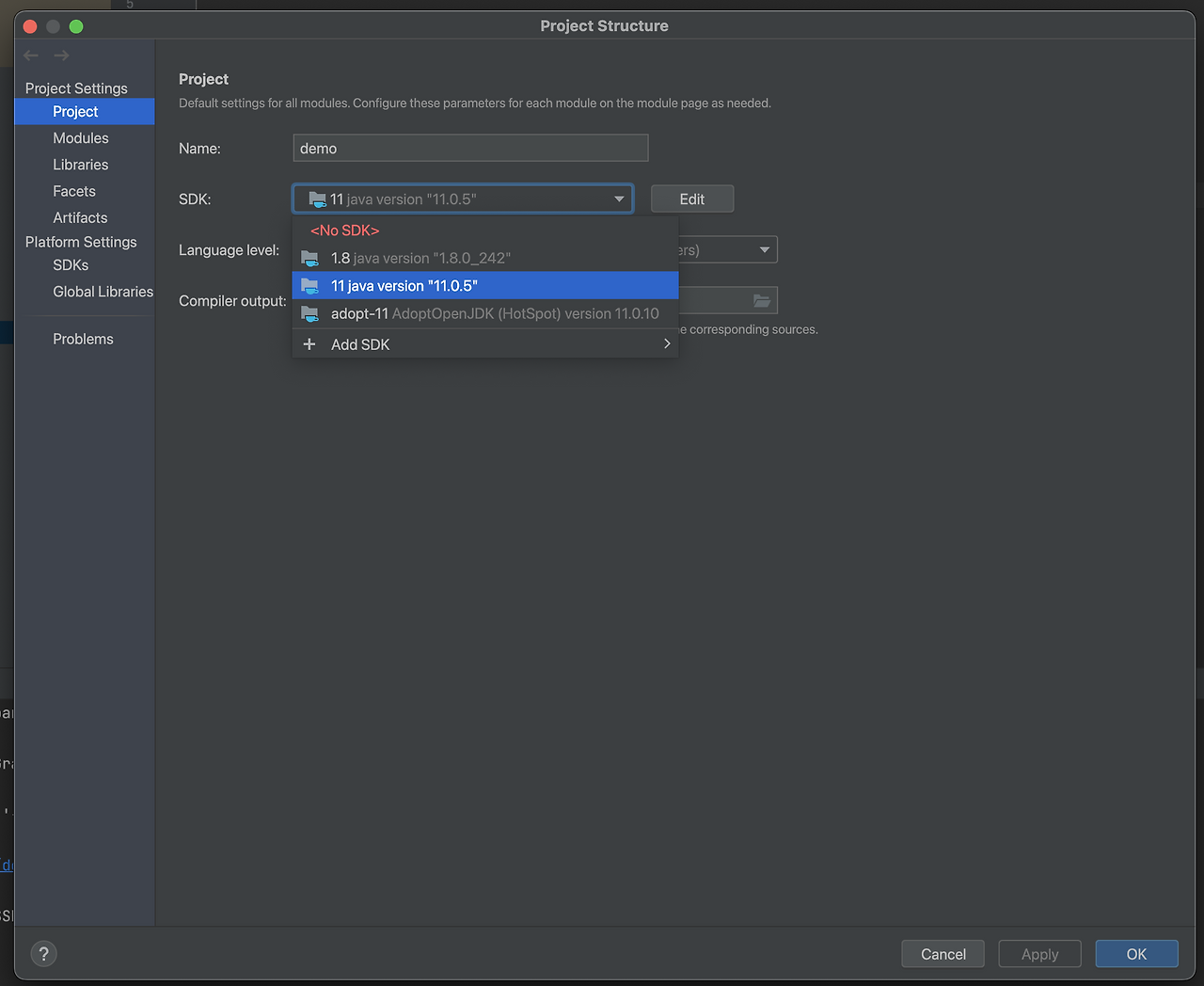 Cannot Resolve Symbol String Intellij