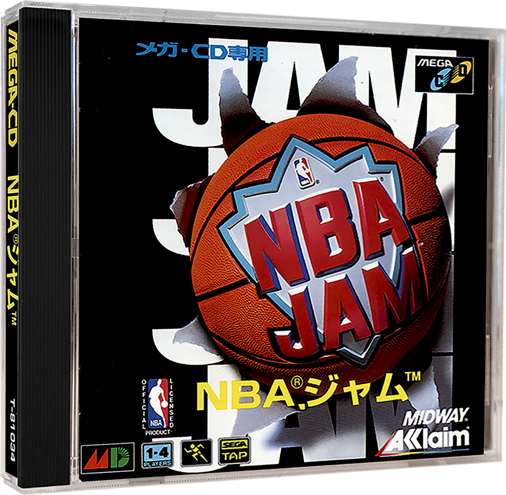 하이드가 사는 세상 :: [SEGA CD] NBA 잼 (NBAジャム) / NBA Jam / 일본판