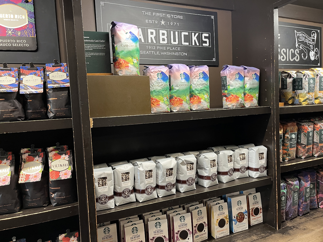 시애틀 스타벅스 1호점 파이크 플레이스 Original Starbucks