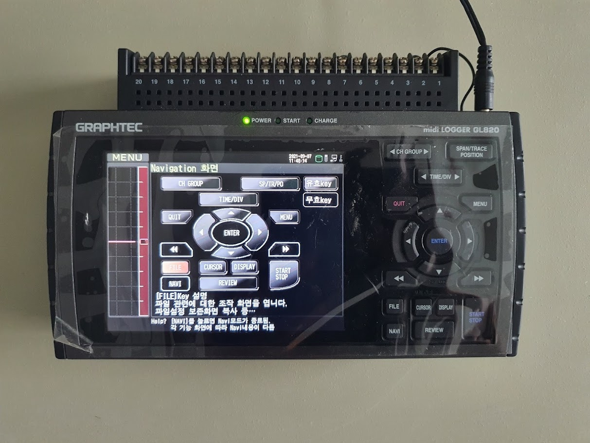 GRAPHTEC midi LOGGER GL820