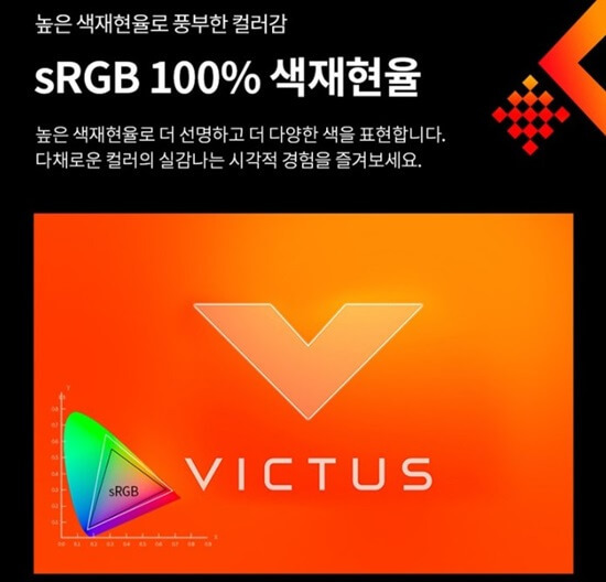 HP-빅터스-디스플레이