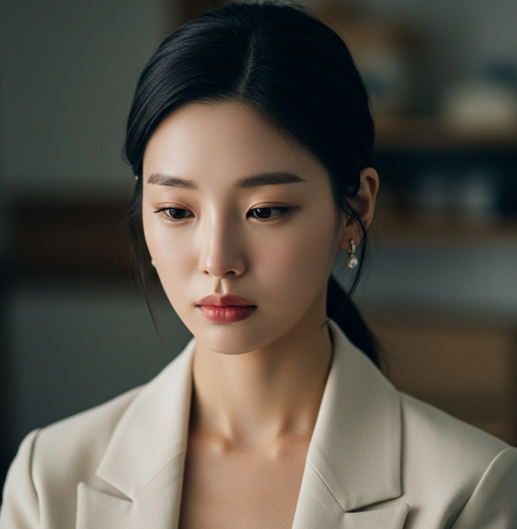 표현 못하는 성격일 수도