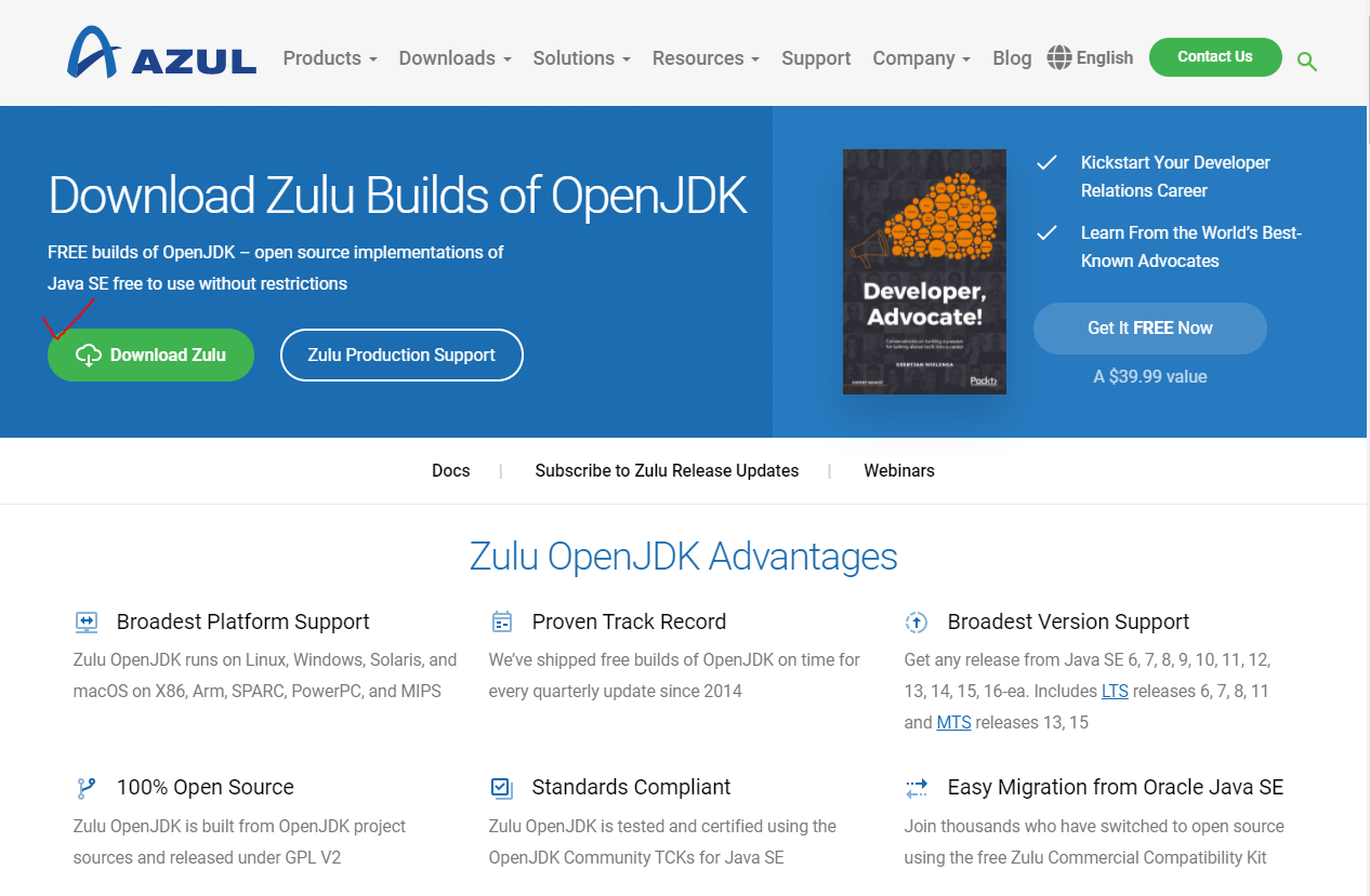 zulu openjdk 11 install