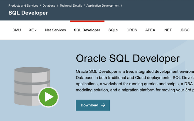 install oracle sql developer tool docker