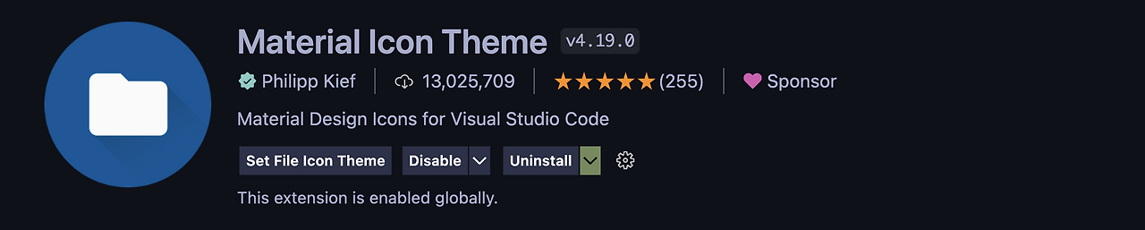 Material Icon Theme