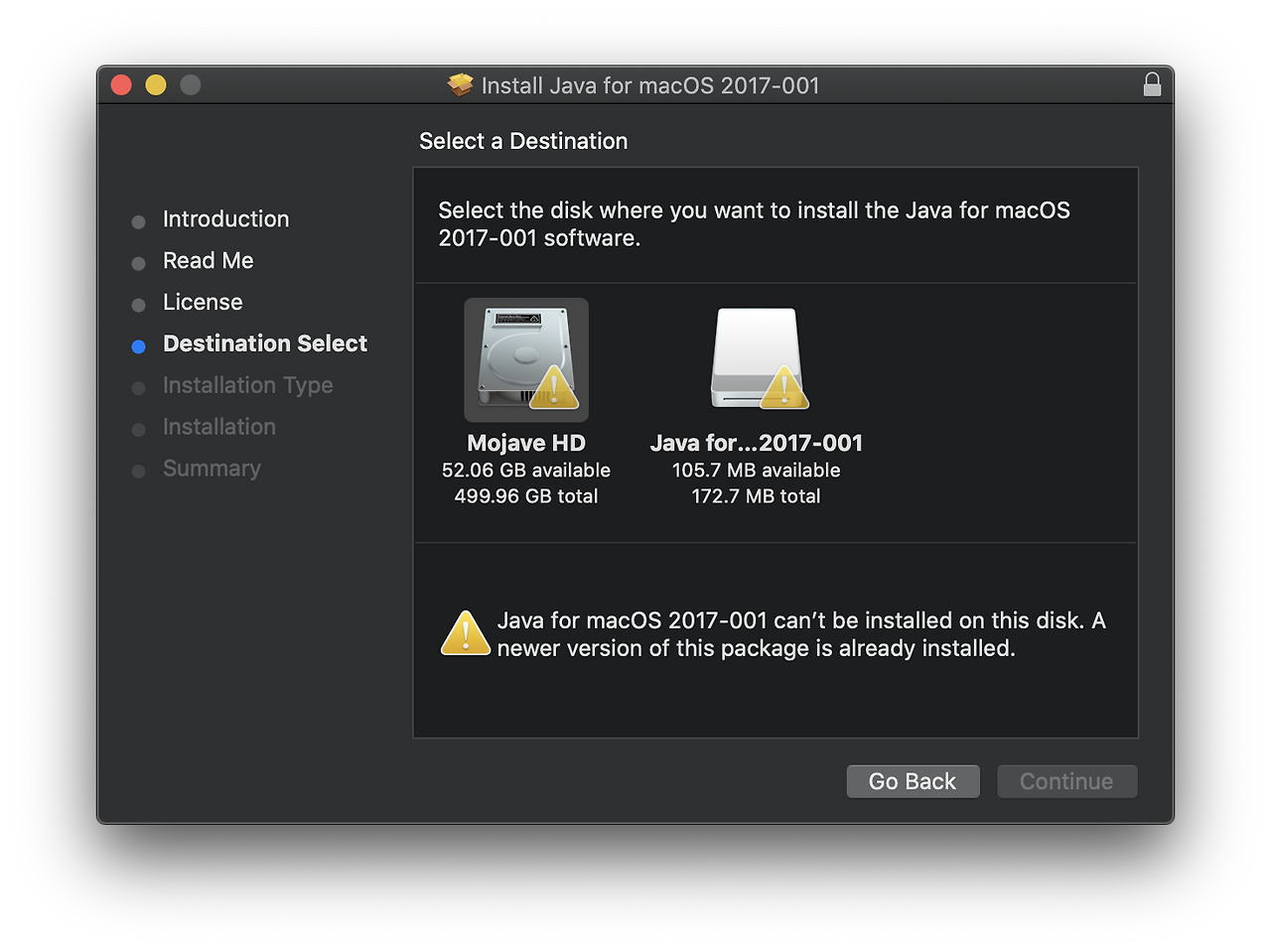 java mac os