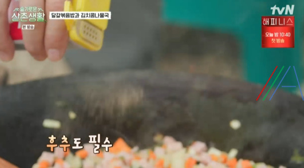 슬기로운 산촌생활 달걀볶음밥 만들기 레시피 14 ywAAAAAAQABAAACAUwAOw==