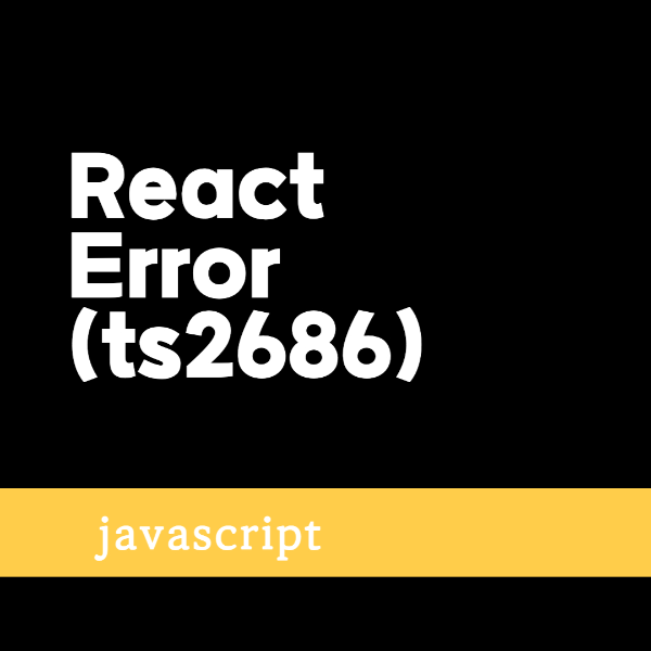 React umd ts 2686 