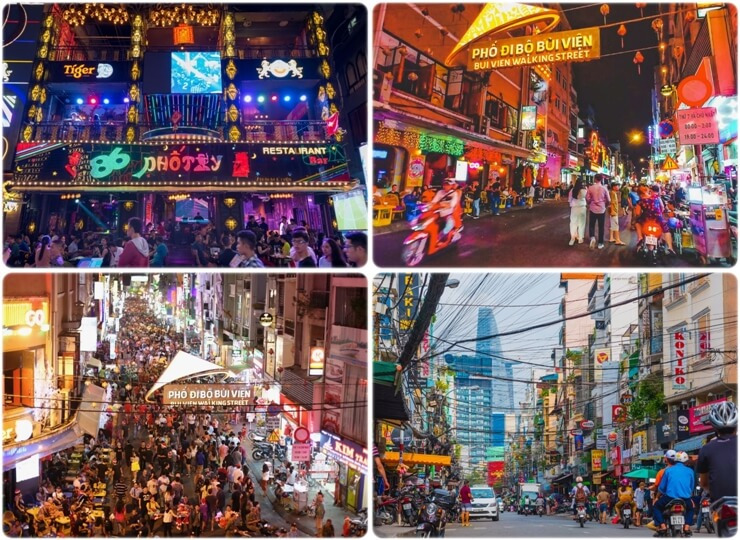 호치민-관광지-호치민 부이비엔 여행자거리