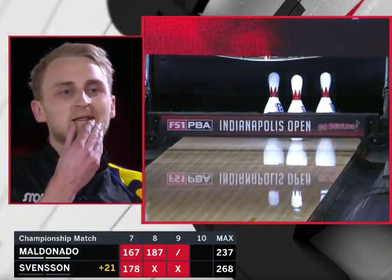[PBA 볼링시합] PBA Indianapolis Open 우승 / Jesper Svensson / 투핸드볼러 / 스웨덴 선수