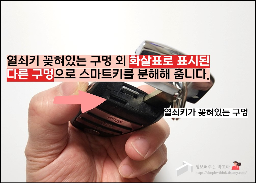 K5 자동차 스마트키 건전지 셀프교체방법(배터리 전압이 낮습니다 경고뜰 때) 4 ywAAAAAAQABAAACAUwAOw==