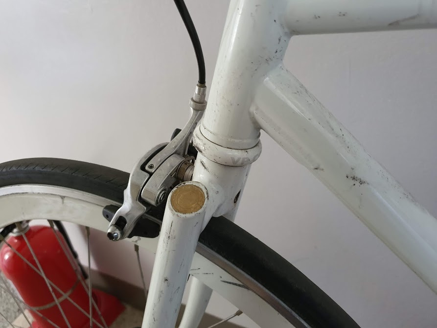 자전거 브레이크 걸림