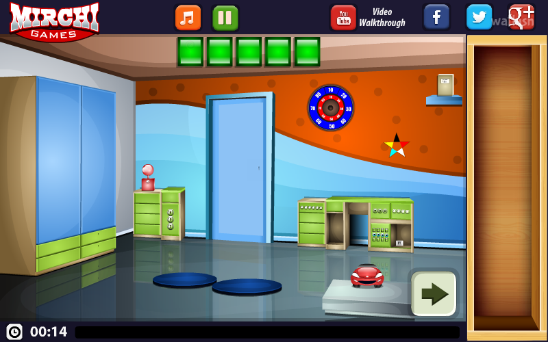 이스케이프 키즈 룸 더 롤리팝 (Mirchi Escape Kid's Room The Lollipop) 플래시게임 와