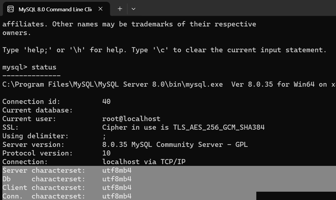 Windows 시스템 로캘, Unicode와 UTF8 (feat. MySQL)