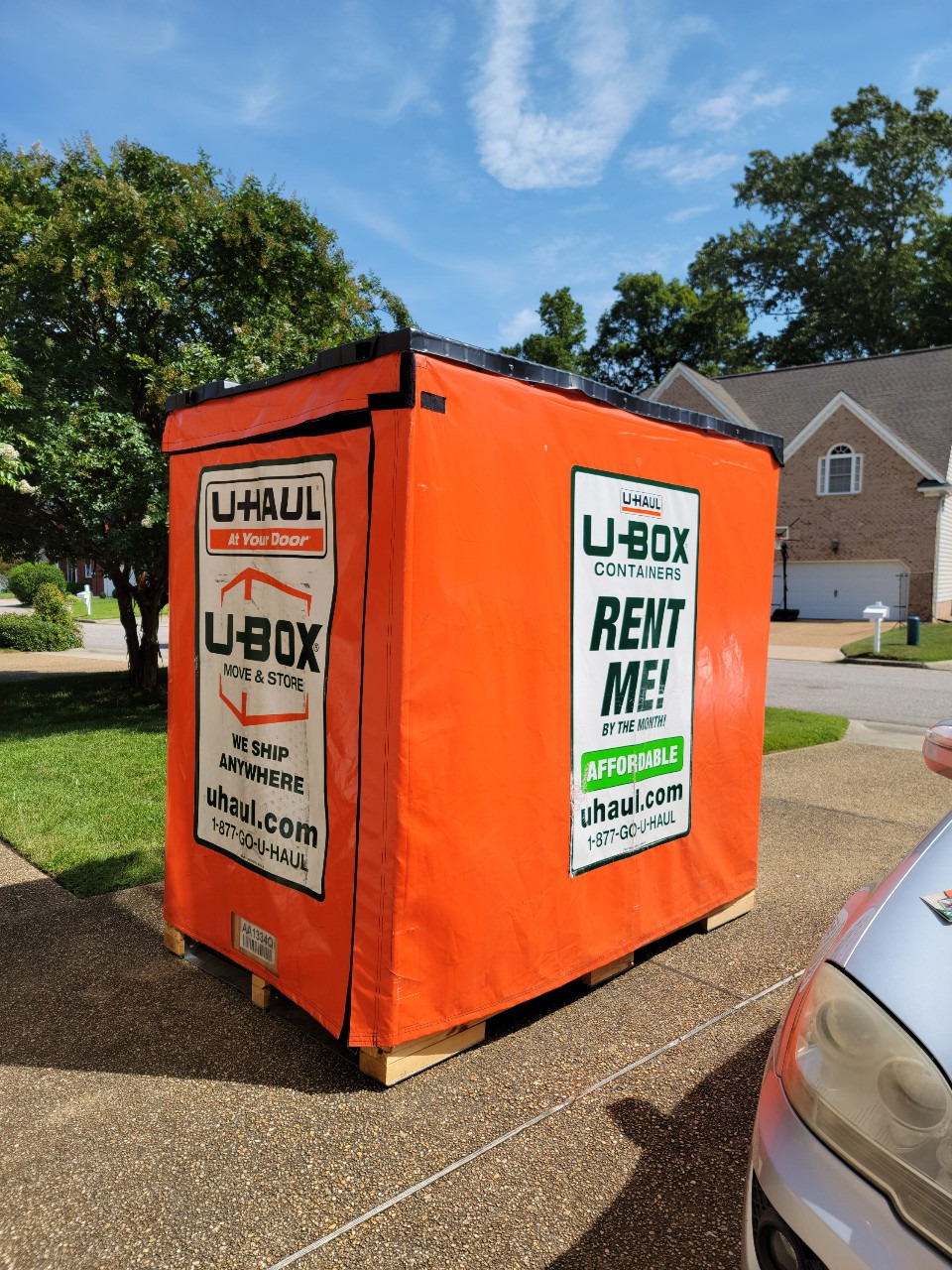 미국 해외 이사 후기 요크타운 -> 얼바인, 유홀 UBOX 1,800달러