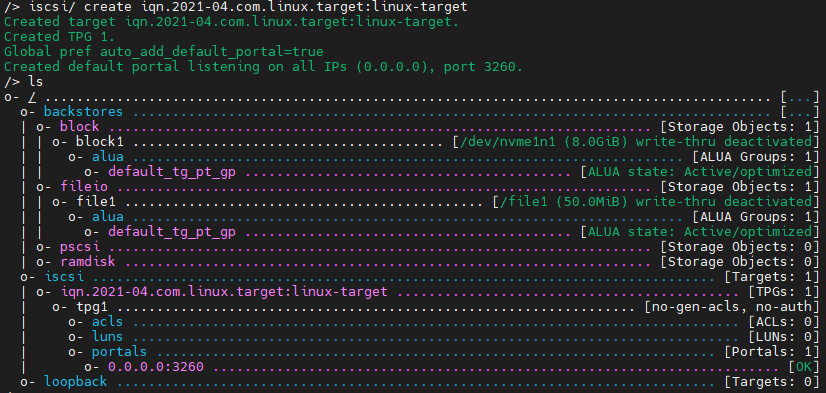 Centos 7 iscsi initiator настройка