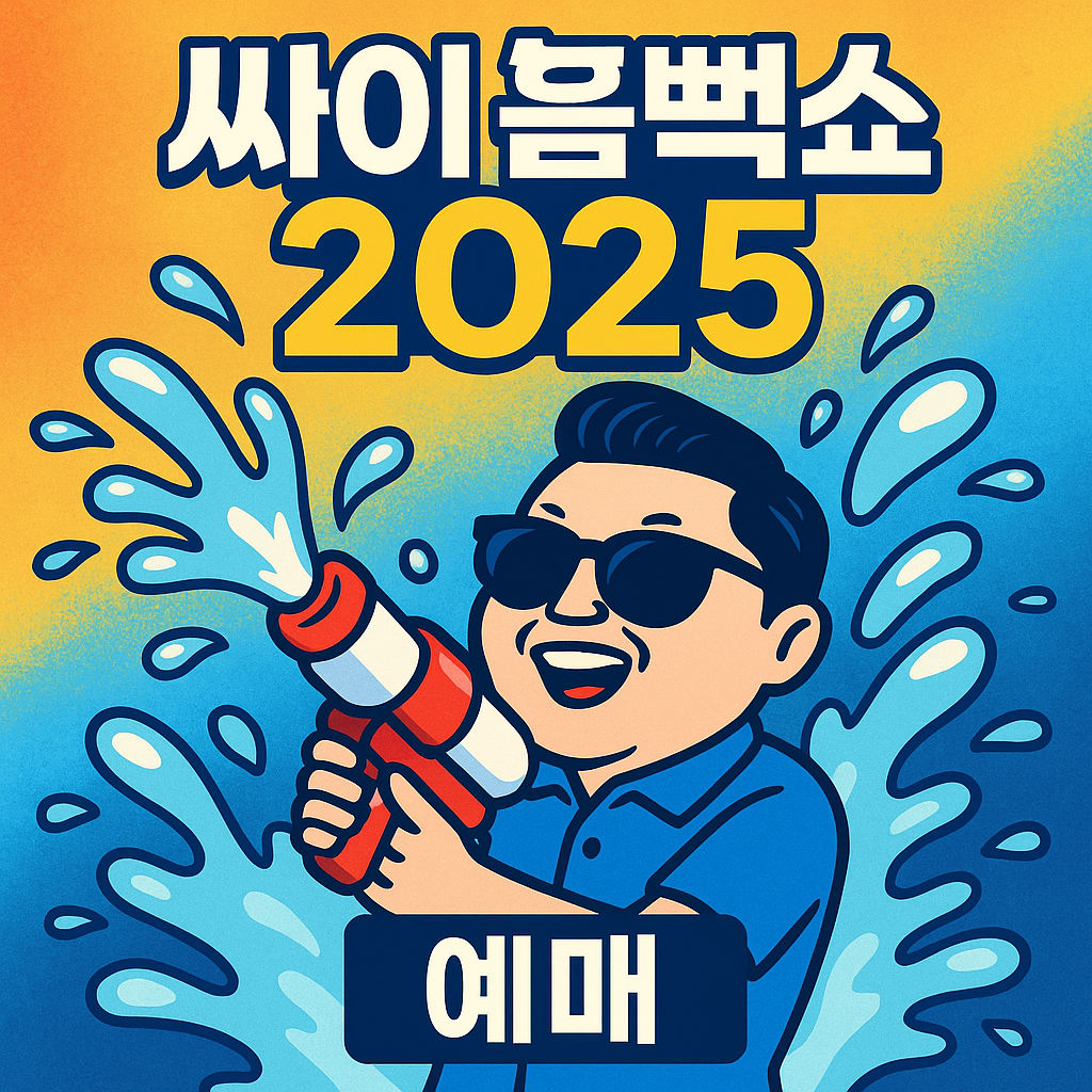 싸이 흠뻑쇼 2025 예매 대표 이미지