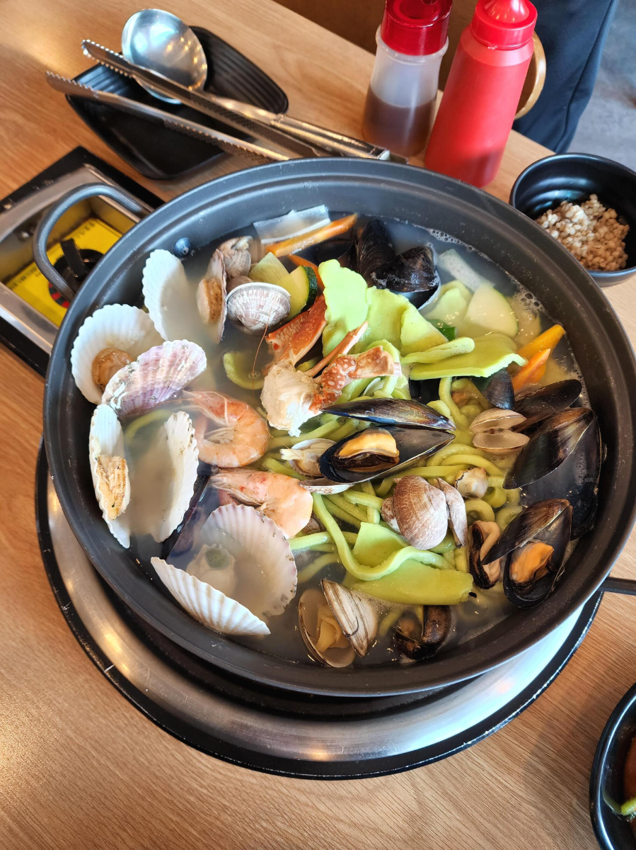 인천 영종도 생생손칼국수 해물칼제비 내 돈 내산 후기 6 해물칼제비-인천맛집