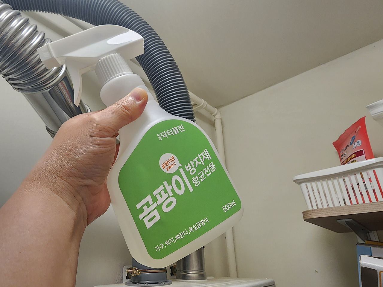 다용도실 세탁실 곰팡이 제거제 추천 닥터클린 곰팡이 제거 및 방지제 솔직 후기 13 ywAAAAAAQABAAACAUwAOw==