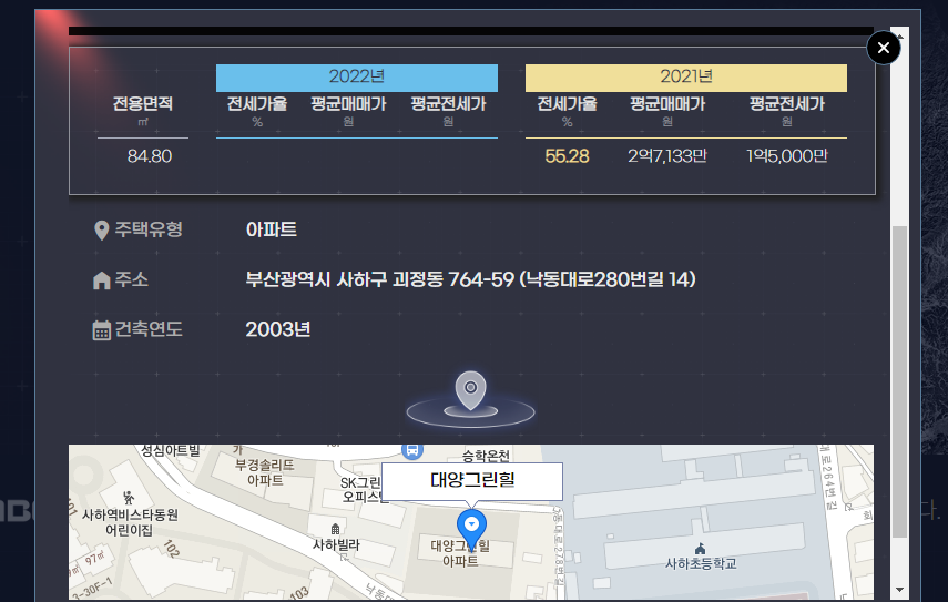 MBC 기자가 만든 전국 깡통전세 리스트 확인 가능한 '깡통 전세 감별기' 사이트 2 ywAAAAAAQABAAACAUwAOw==
