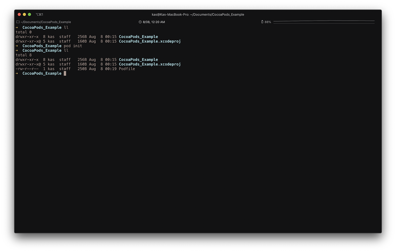 Terminal Screenshot