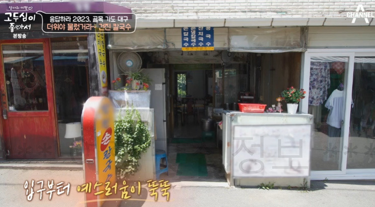 고두심이 좋아서 골목 가도 대구 '건진 칼국수', 대구 관문시장 맛집 어디? 더위야 물렀거라 3 ywAAAAAAQABAAACAUwAOw==