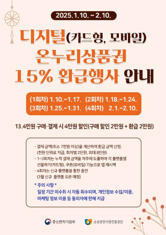 온누리상품권 사용방법 알아보기