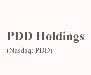2023년 올해의 최고 실적 주식 Top 8 4 PDD 홀딩스 (PDD Holdings Inc., PDD)