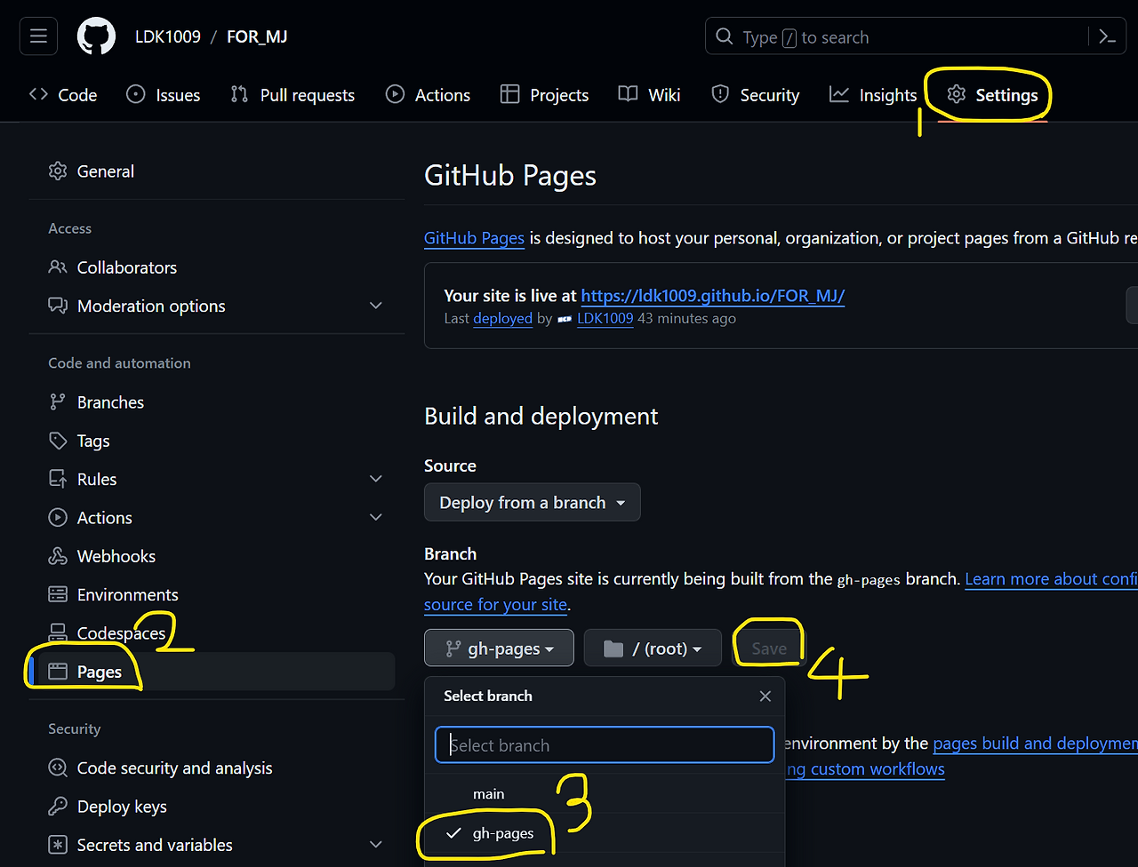 [REACT] Github(ghpages)를 이용한 리액트 프로젝트 배포 방법 — 순코딩