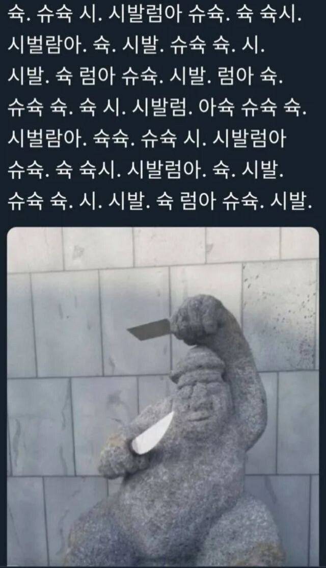  Foto zu 슉 슈슉 뜻과 유래 