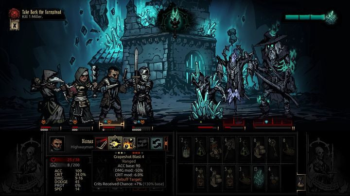 how does farmstead work darkest dungeon