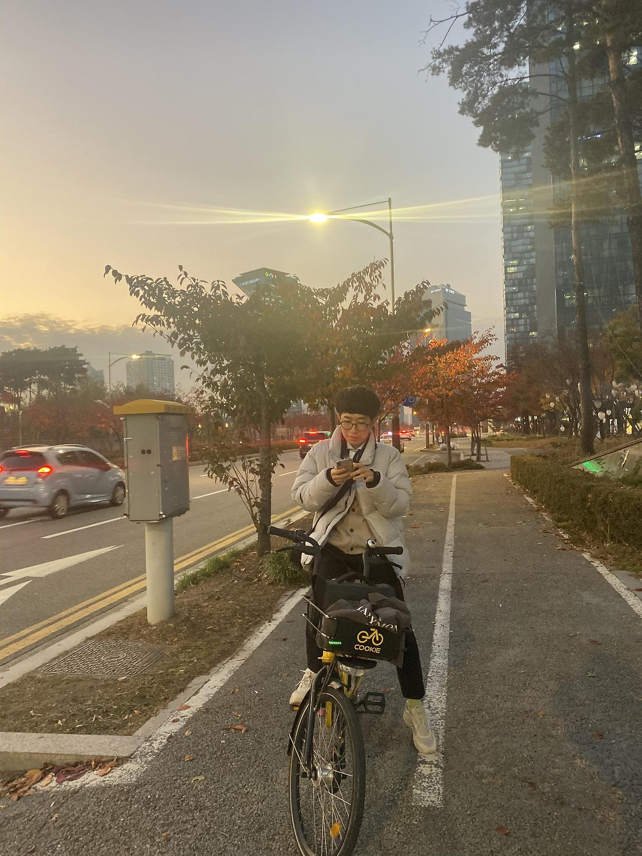인천 쿠키 자전거
