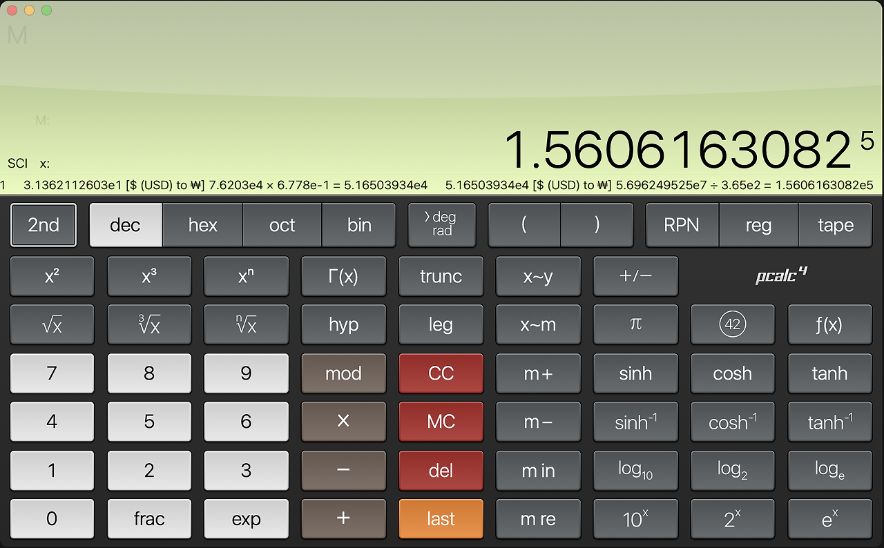pcalc for pc