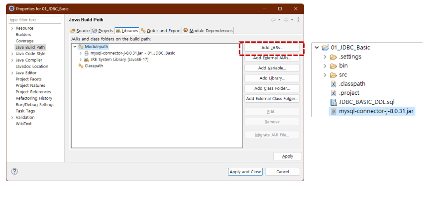 [Java] JDBC (Java DataBase Connectivity) — Atriel