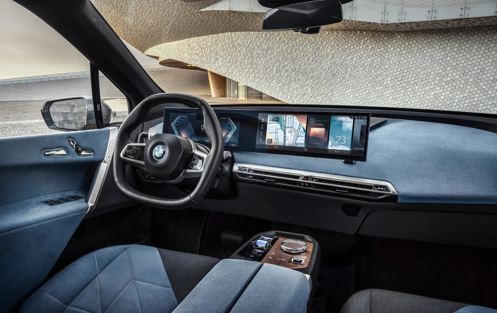 Bmw ix интерьер