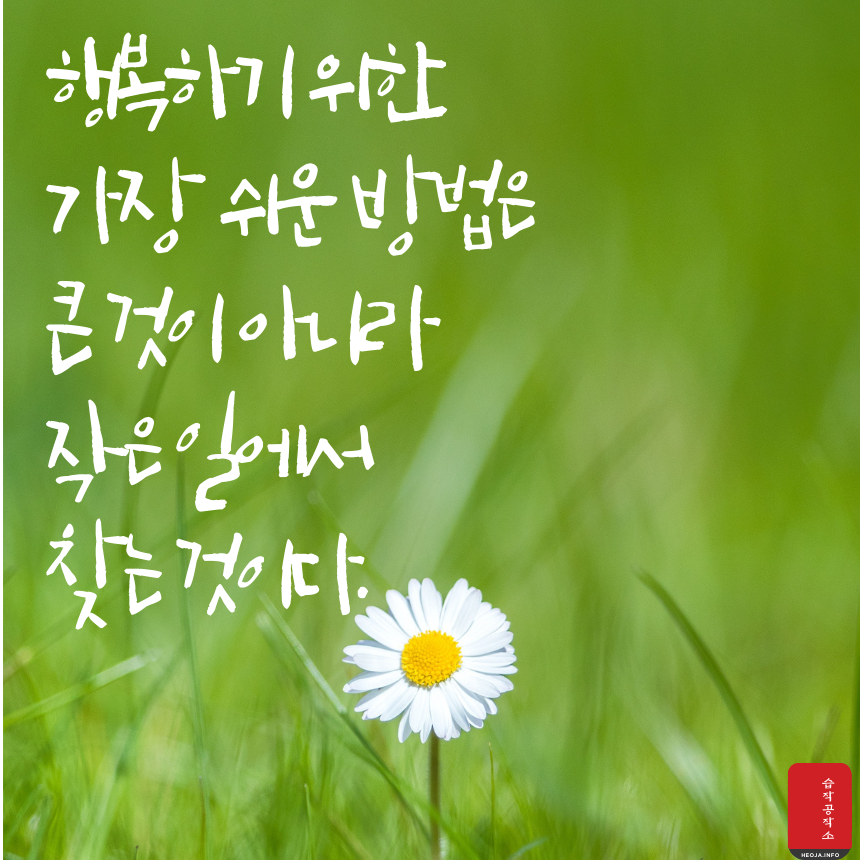 짧고 좋은 글귀 명언 모음 이미지 행복