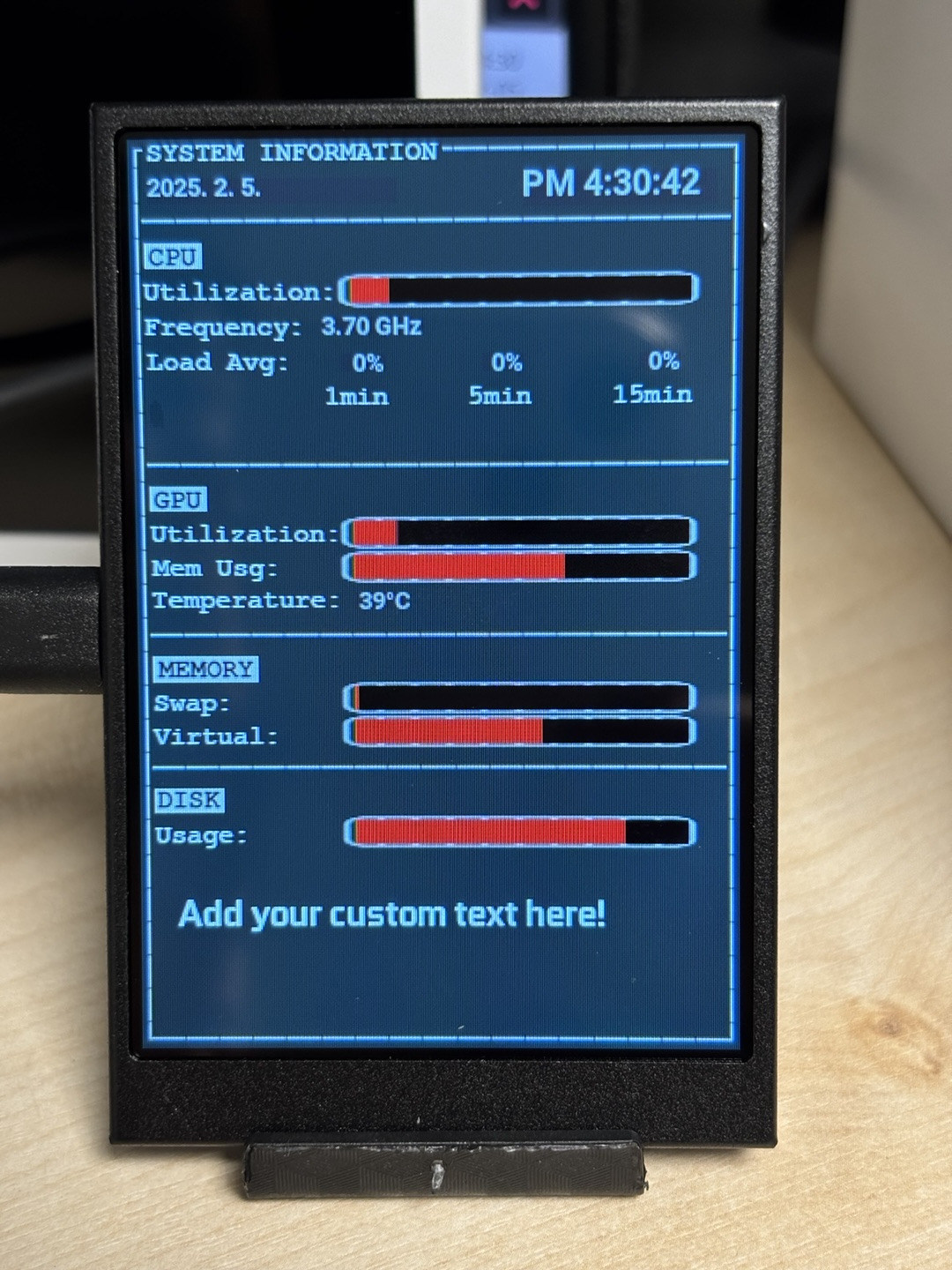 turing smart screen PC 모니터링 오픈소스 앱 사용 방법