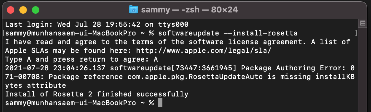 installing docker on mac m1