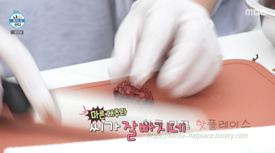 나혼자산다 이장우 대추청 만들기 레시피 4 ywAAAAAAQABAAACAUwAOw==