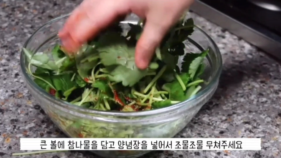 참나물샐러드 황금레시피 봄나물 샐러드 양념장 이걸로 정착하세요 17 참나물샐러드 황금레시피-양념장-봄나물