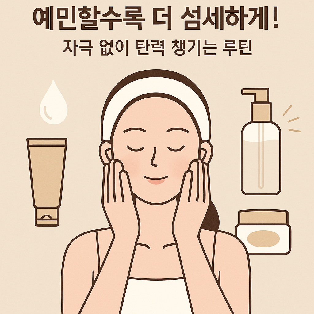 3편 썸네일 - 민감성 피부 홈케어