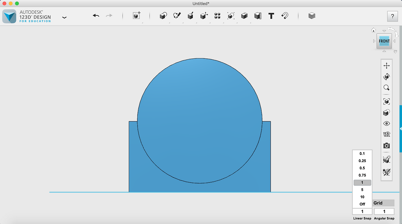 123d design delete object