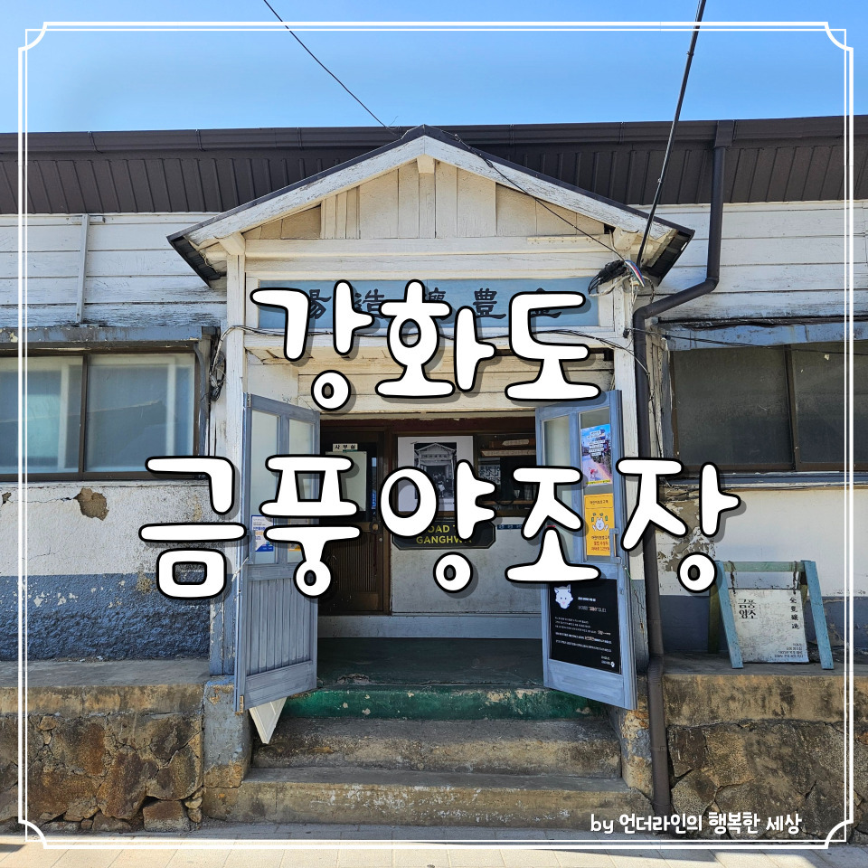 강화도 여행 :: 100년 역사의 막걸리 금풍양조장 후기 (ft. 주차장) 1 ywAAAAAAQABAAACAUwAOw==